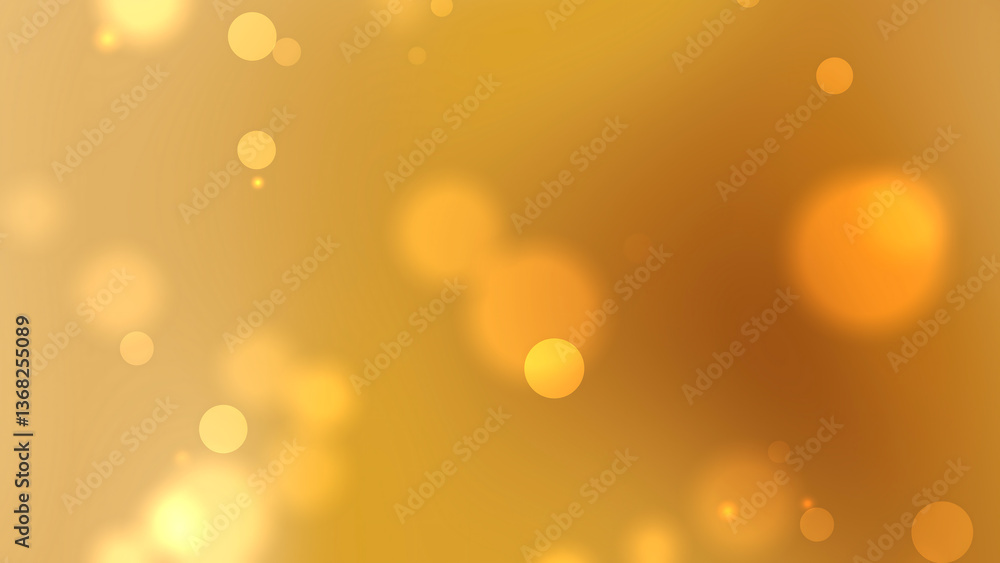 Abstract background with blurred brown circles