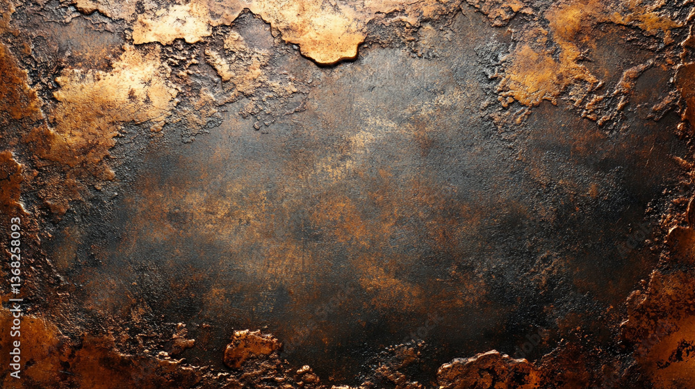 scratched bronze alloy metal surface with a grunge texture, symbolizing resilience, history, and industrial strength. The worn details reflect time's passage and raw, modern aesthetics scratched bronze alloy metal surface with a grunge texture, symbolizing resilience, history, and industrial strength. The worn details reflect time's passage and raw, modern aesthetics