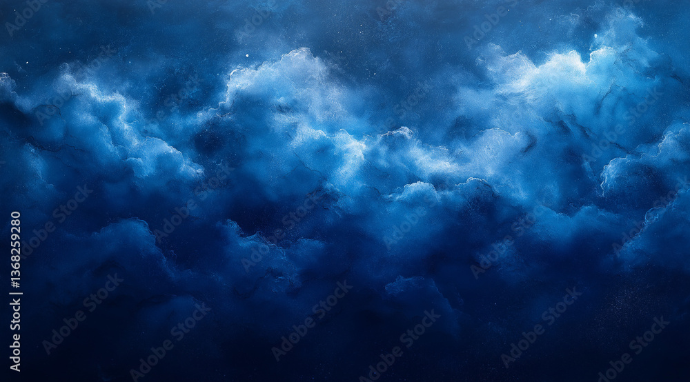 Dark Blue Watercolor Background – Night Sky Texture with Deep Blue Tones and Artistic Water Painting Effect Dark Blue Watercolor Background – Night Sky Texture with Deep Blue Tones and Artistic Water Painting Effect