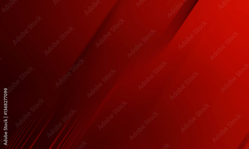 abstract dark red motion blurred defocused speed lines with spot shine light elegant and gradient style textures pattern background