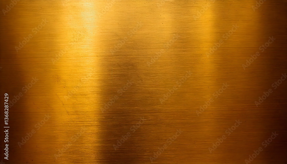A polished brass metal texture background A polished brass metal texture background