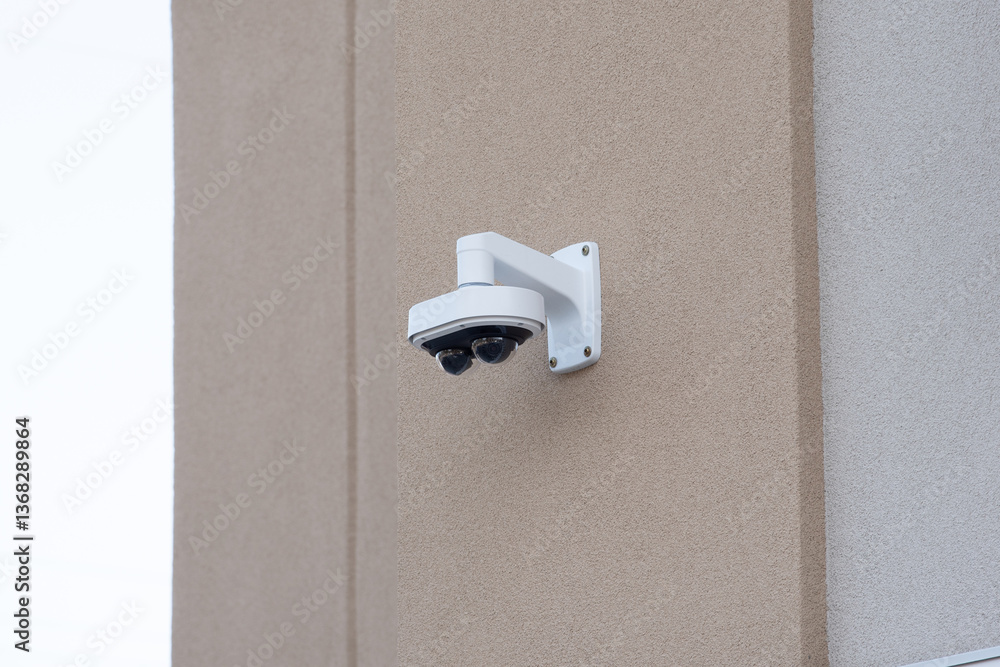security camera on the wall security camera on the wall