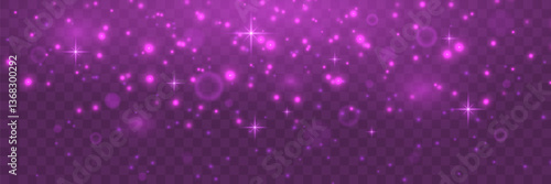 Bokeh effect.Christmas light effect.Vector illustration.