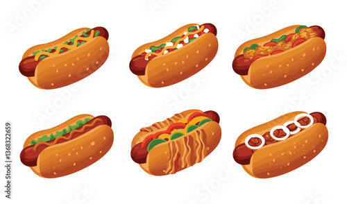 Delicious hot dog recipes showcasing gourmet toppings to enhance your BBQ and impress your guests

