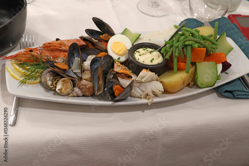 Plat de coquillages