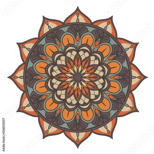 Beautiful mandala art featuring exquisite floral themes for crafting engaging visual projects with a touch of elegance


