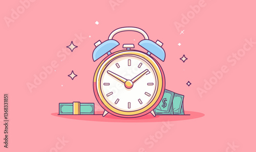 retro alarm clock