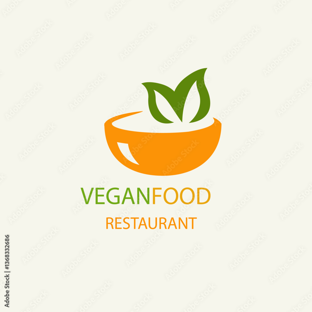nature food logo design nature food logo design