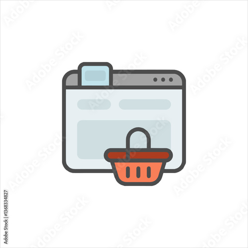 shopping basket icon
