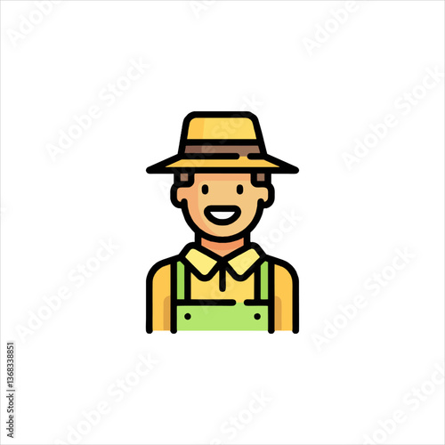 funny cartoon farmer