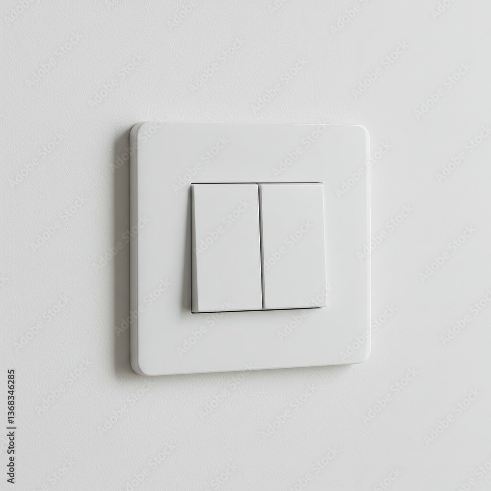 light switch on a wall light switch on a wall