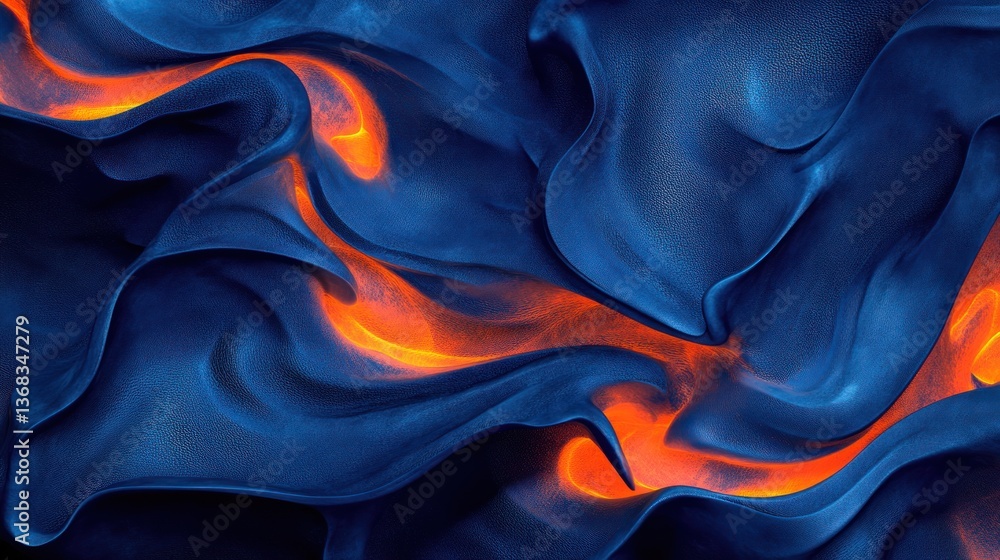 Fototapeta premium Abstract Flowing Colors (1)