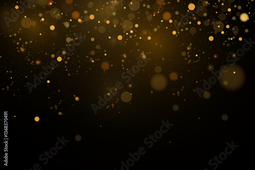 Texture background abstract black and white or silver Glitter and elegant for Christmas. Dust white. Sparkling magical dust particles. Magic concept. Abstract background with bokeh effect. Vector