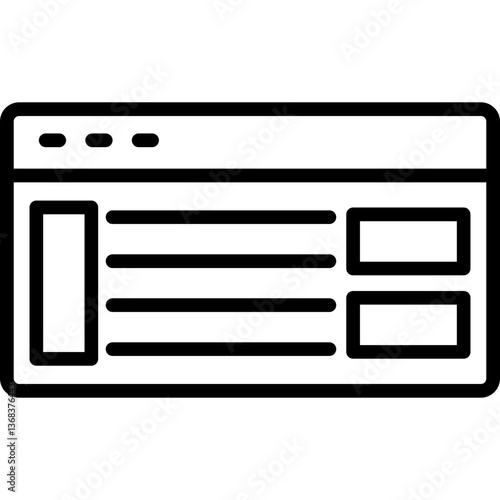 Webcast Icon Vector Element