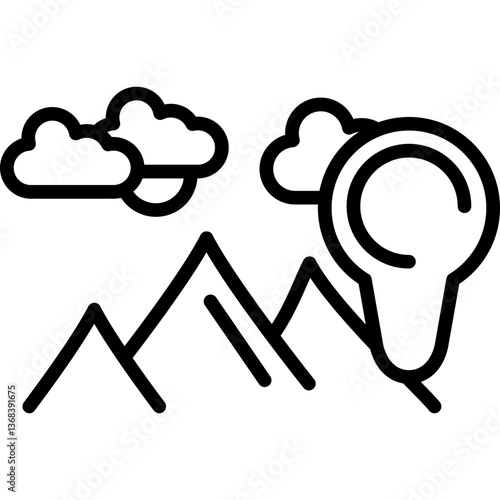 Adventure Icon Vector Element