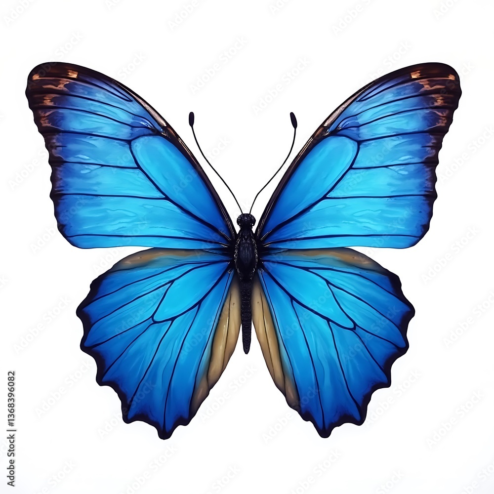 Obraz premium butterfly isolated on white background