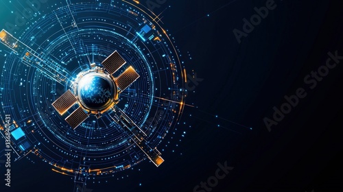 Satellite connection transmitting secure election data with firewall imagery