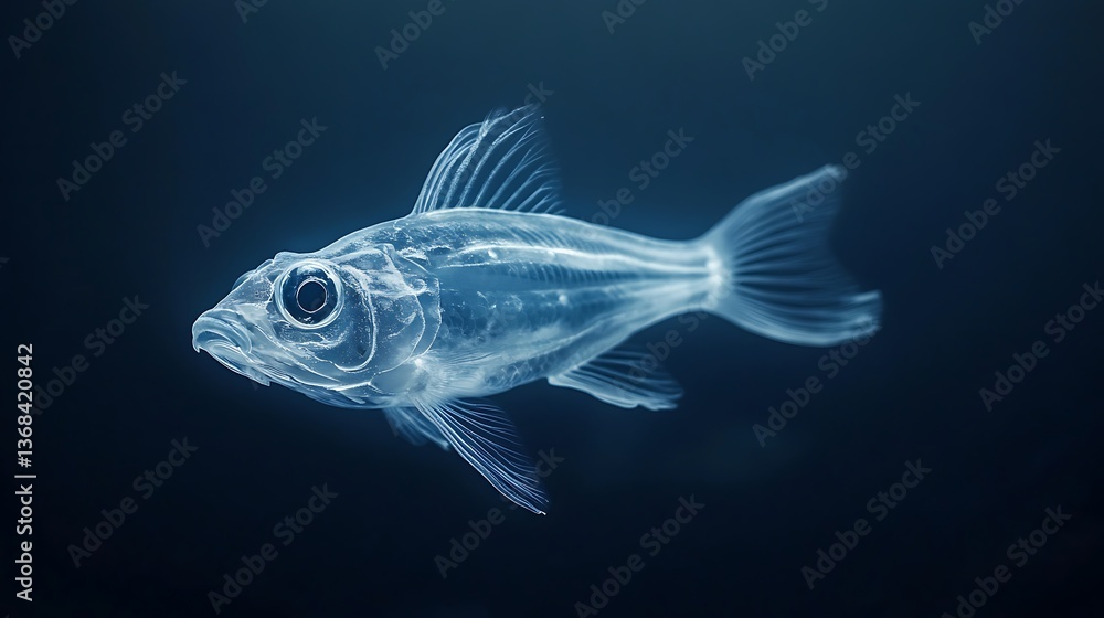 Incredible Deep Sea Fish Glowing Transparent Ocean Creature Beautiful Digital Fantasy Artwork Incredible Deep Sea Fish Glowing Transparent Ocean Creature Beautiful Digital Fantasy Artwork