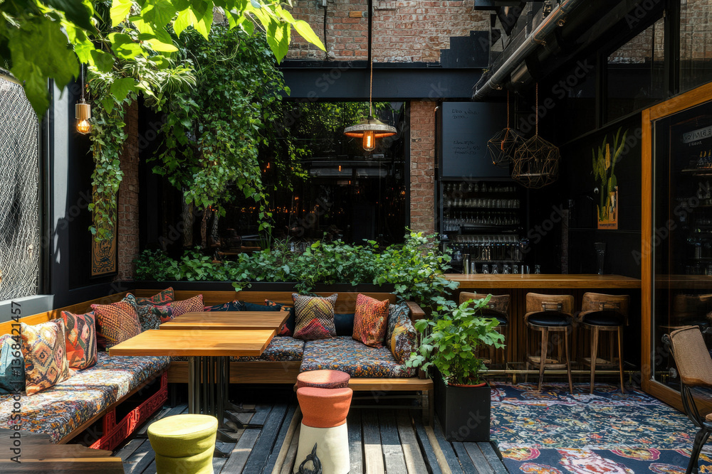 Obraz premium The London Pub Chronicles: Immerse Yourself in a Timeworn Sanctuary Celebrating Artisanal Brews, Lively Banter, and the Storied Past of England’s Vibrant Capital.