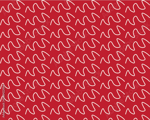 red and white background fabric art pattern uncommon design 