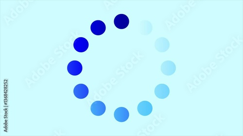 Geometric Loading Screen Animation Pack : Circle Loading Screen