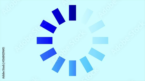 Geometric Loading Screen Animation Pack : Square Loading Screen