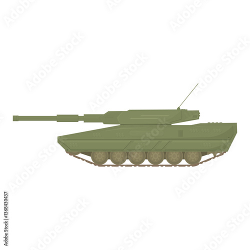 tank. combat vehicle. military vehicle. war theme. armored vehicle. vector illustration. army. conflict. defense equipment