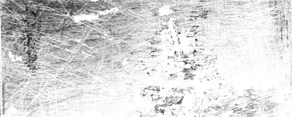 Obraz premium Grunge background texture with scratches and dots created by wear and age, filling the space with a raw, unfiltered aesthetic from an industrial environment.