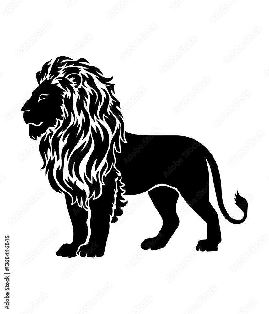 Lion mascot logo vector file Lion mascot logo vector file