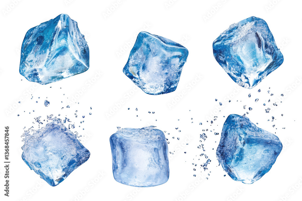 Naklejka premium Isolated branch with vibrant green leaves on a transparent background