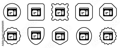 Editable note-taking app vector icon. Online learning, course, tutorial. Part of a big icon set family. Perfect for web and app interfaces, presentations, infographics, etc