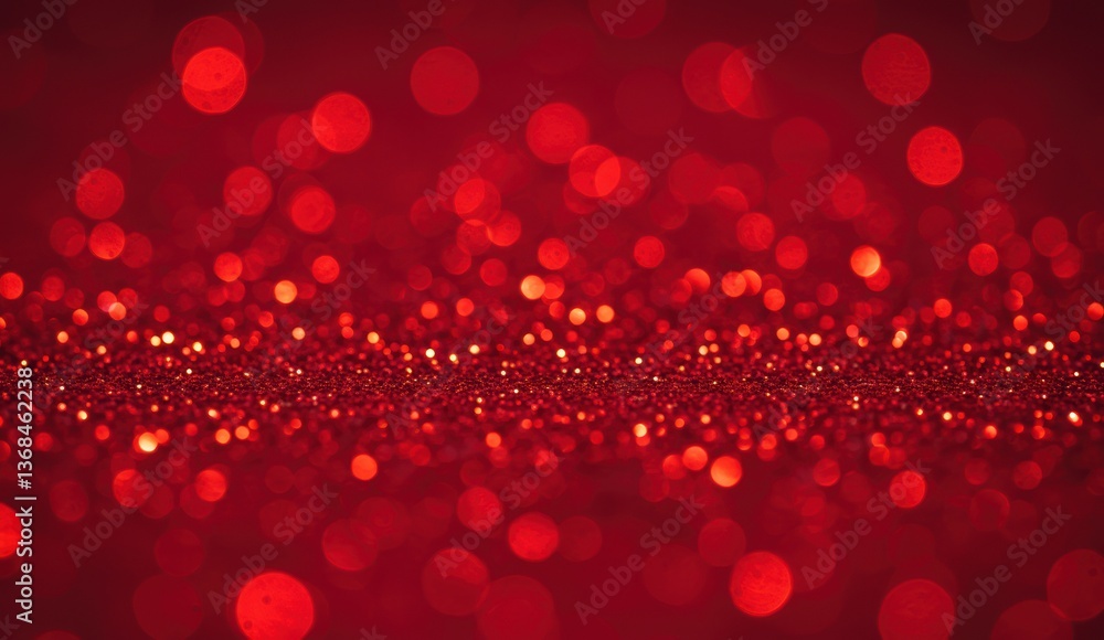 Red glittering background with sparkling lights creating festive atmosphere. Perfect for celebration and romantic themes. Red glittering background with sparkling lights creating festive atmosphere. Perfect for celebration and romantic themes.