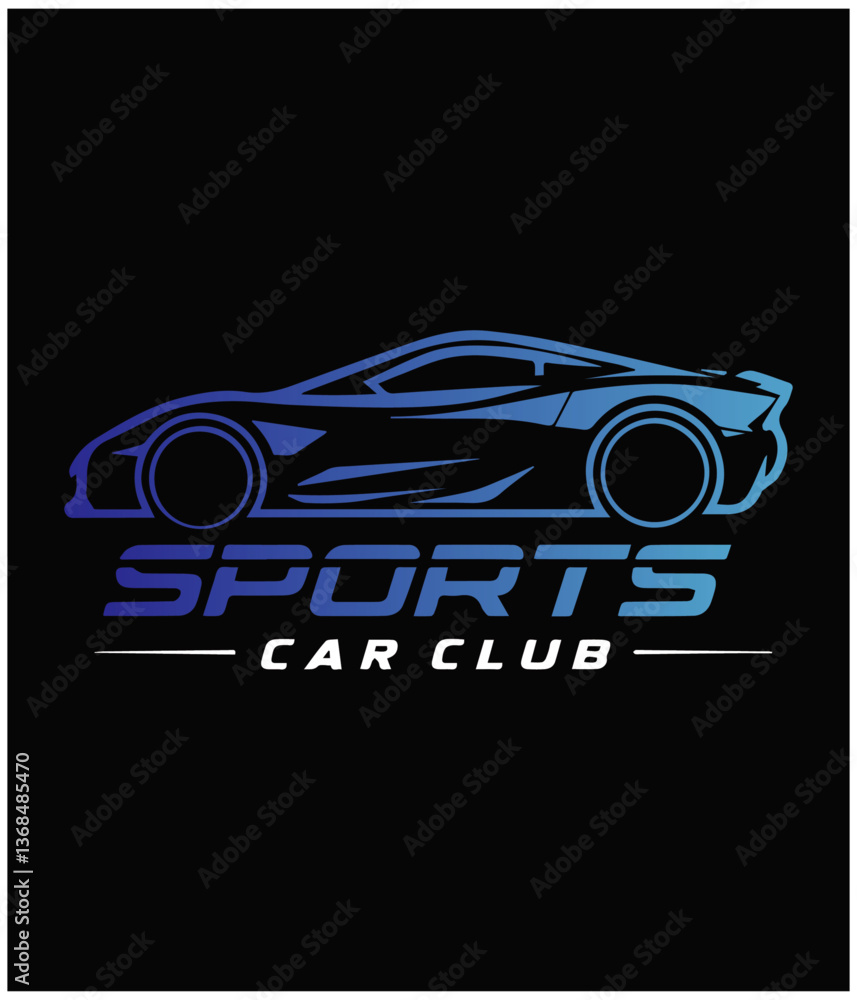 Fototapeta premium car rental logo template