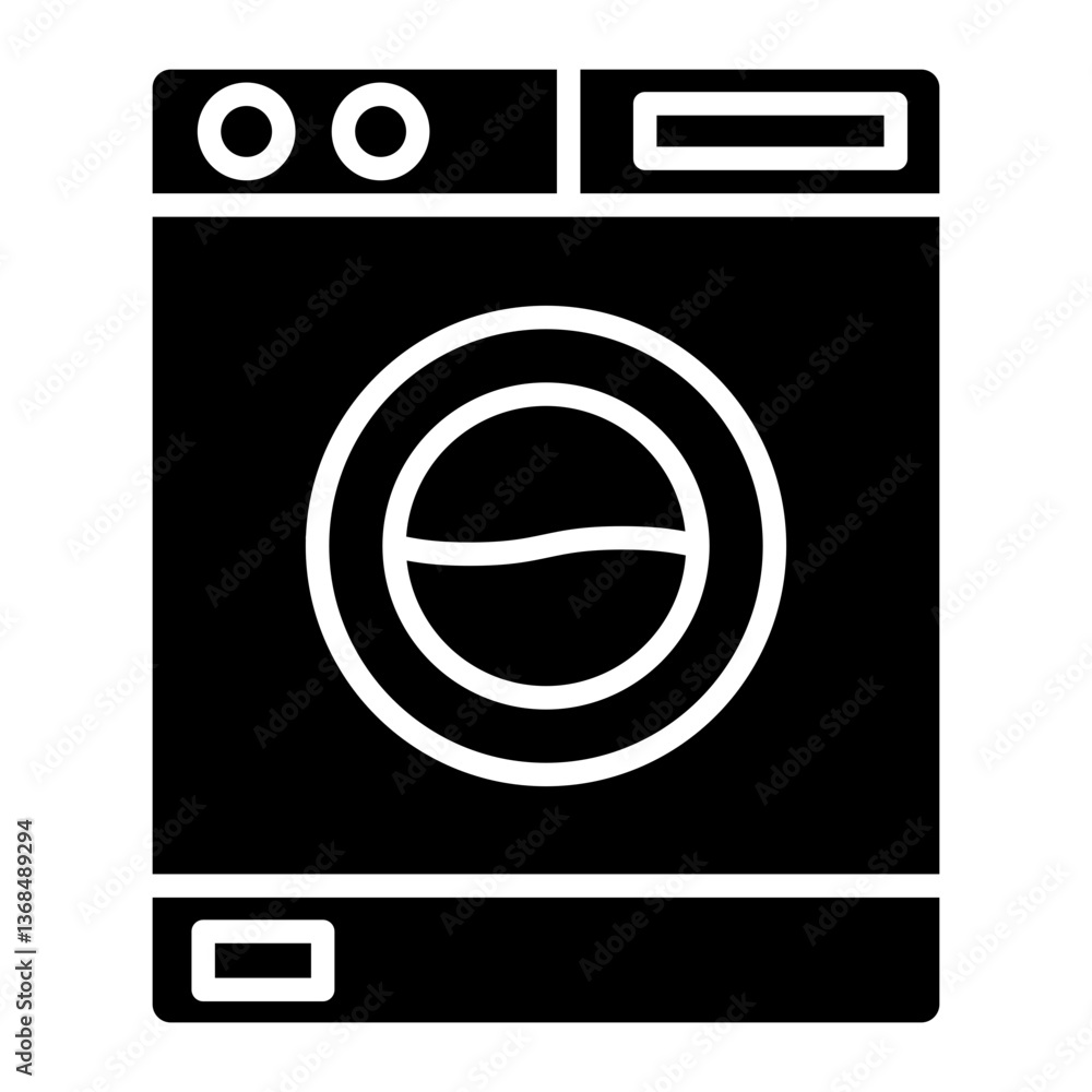 Washing Machine Icon Washing Machine Icon