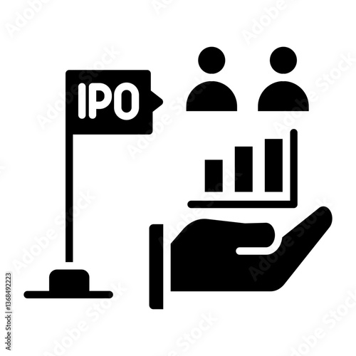 Initial Public Offer Icon