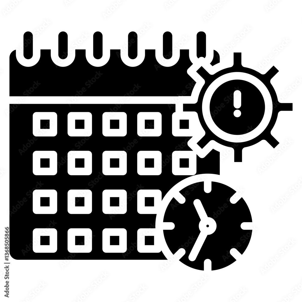 Maintenance Schedule Icon Maintenance Schedule Icon