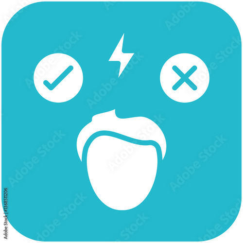 Conflicting Thoughts Icon