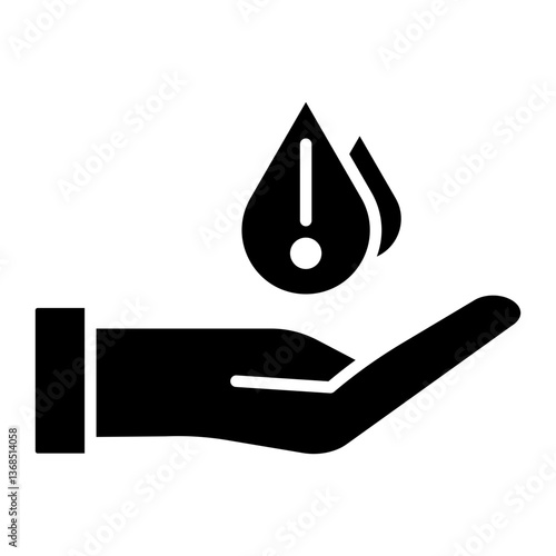 Water Crisis Icon