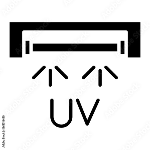 UV Light Source Icon