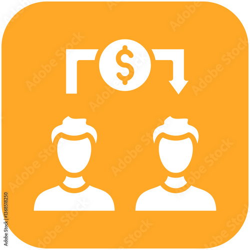 Peer to Peer Lending Icon