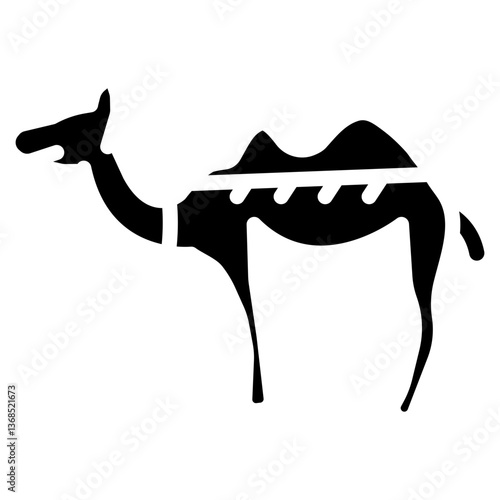 Camel Caravan Icon