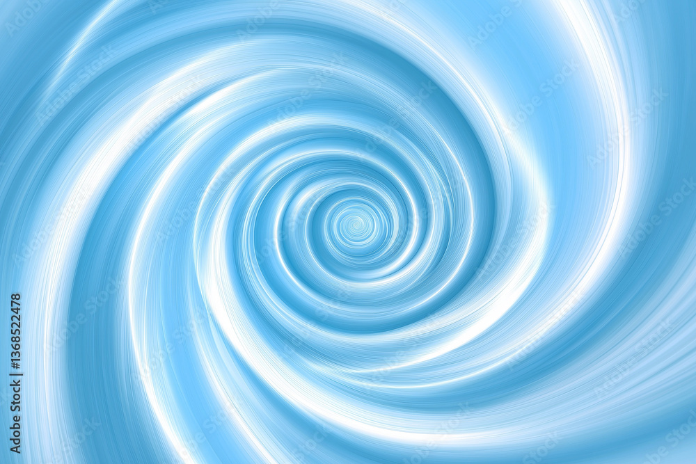 Smooth light blue spiral background Smooth light blue spiral background