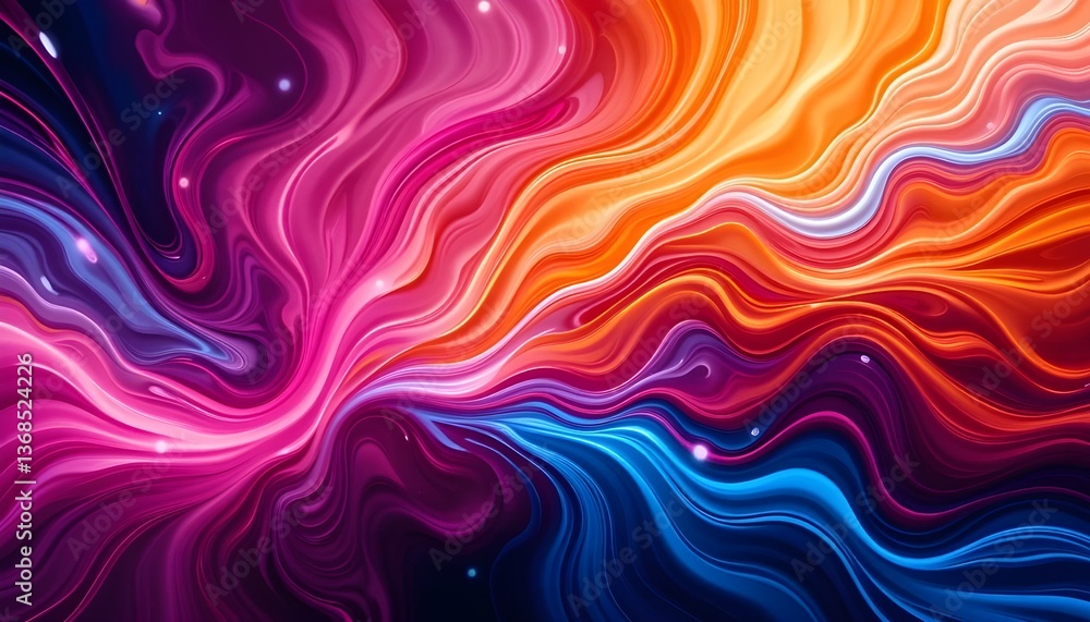 Chromatic Swirl: Vivid Color in Motion Chromatic Swirl: Vivid Color in Motion
