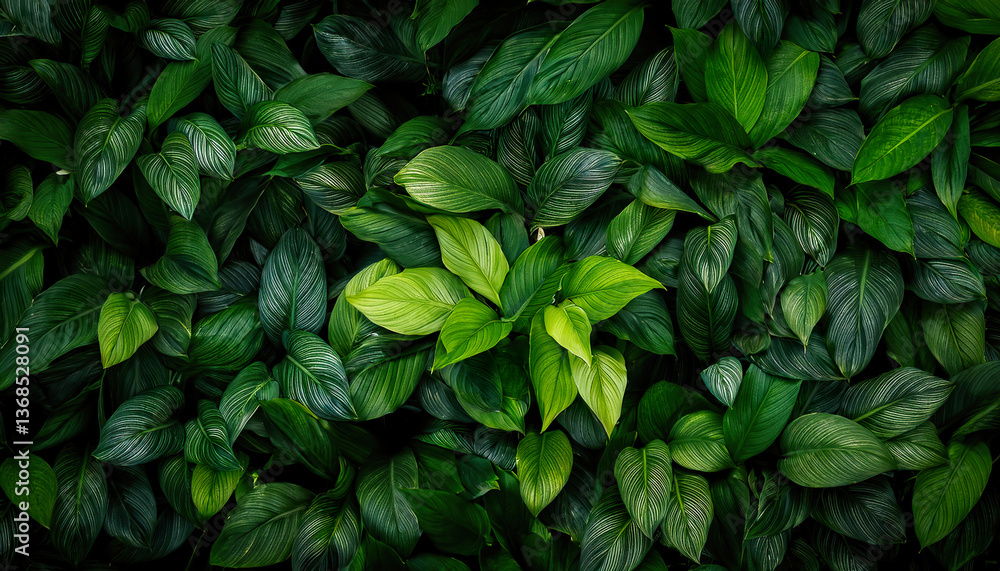 Lush Green Leaves Arrangement Lush Green Leaves Arrangement