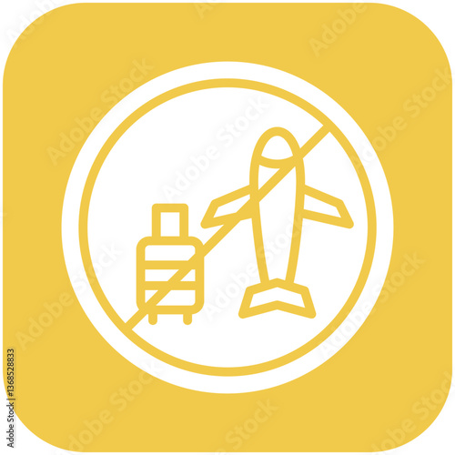 Travel Restrictions Icon