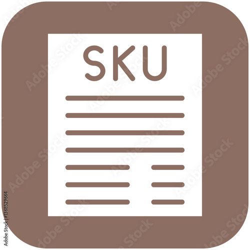 Sku Description Icon