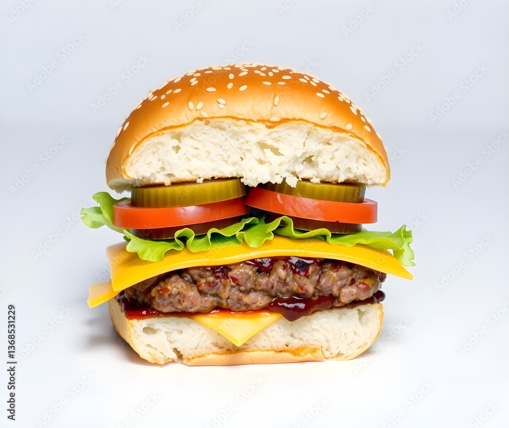 Grilled Cheeseburger Grilled Cheeseburger