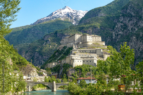 Bard castle, Aosta valley, Italy