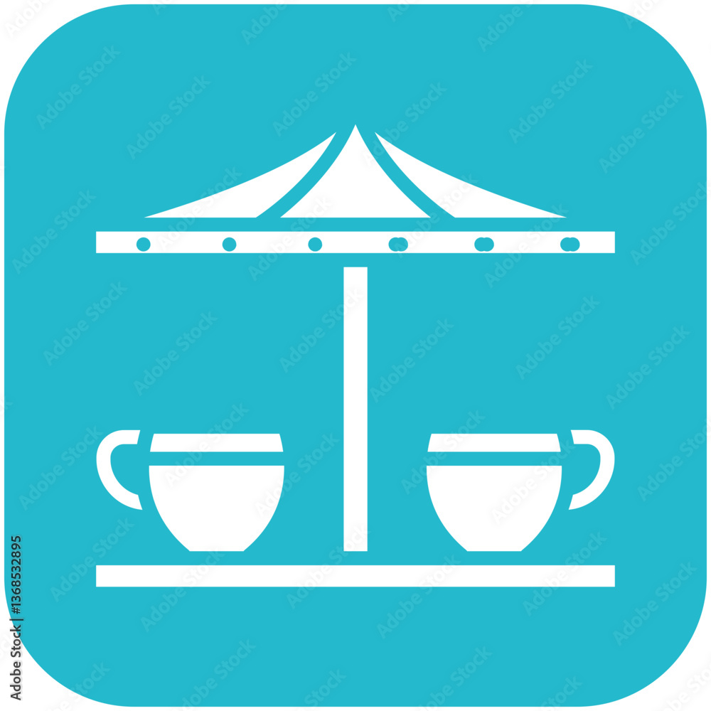 Cup Ride Icon Cup Ride Icon