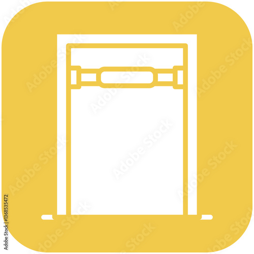 Door Pullup Bar Icon